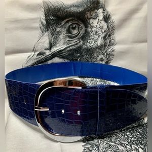 💎White house black market 💎Belt blue💎Luxury 💎Retro 💎#WHB